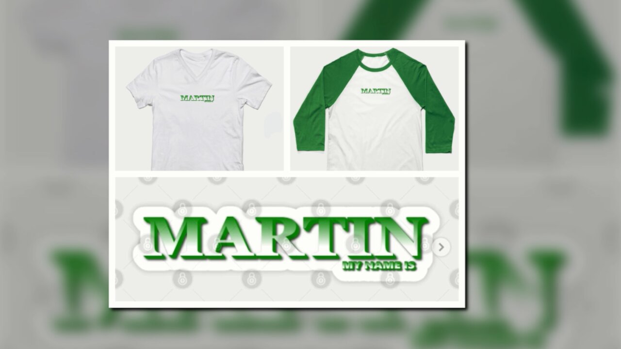 MARTIN. MY NAME IS MARTIN. SAMER BRASIL (TEEPUBLIC)