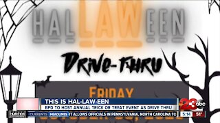 This is Hal-law-ween: Bakersfield Police Department to host 3rd annual trick or treat event as a drive thru