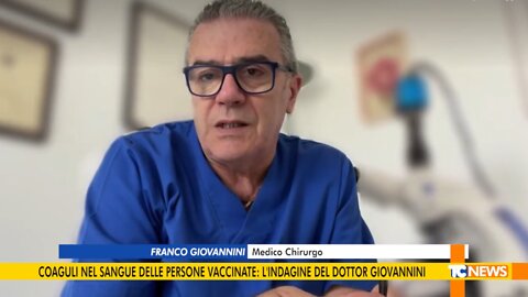 Nell'80% dei casi il sangue dei vaccinati presenta delle modifiche strutturali - dott. Giovannini