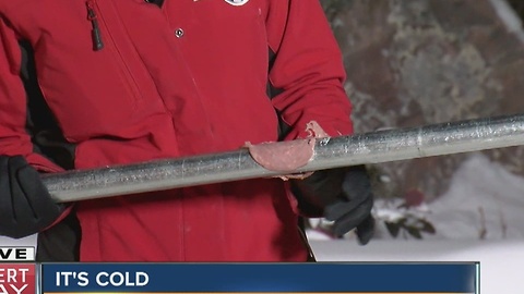 How cold is it? Denver7's Sally Mamdooh finds out