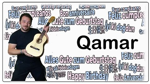 Happy Birthday Qamar - Happy Birthday to You Qamar #shorts