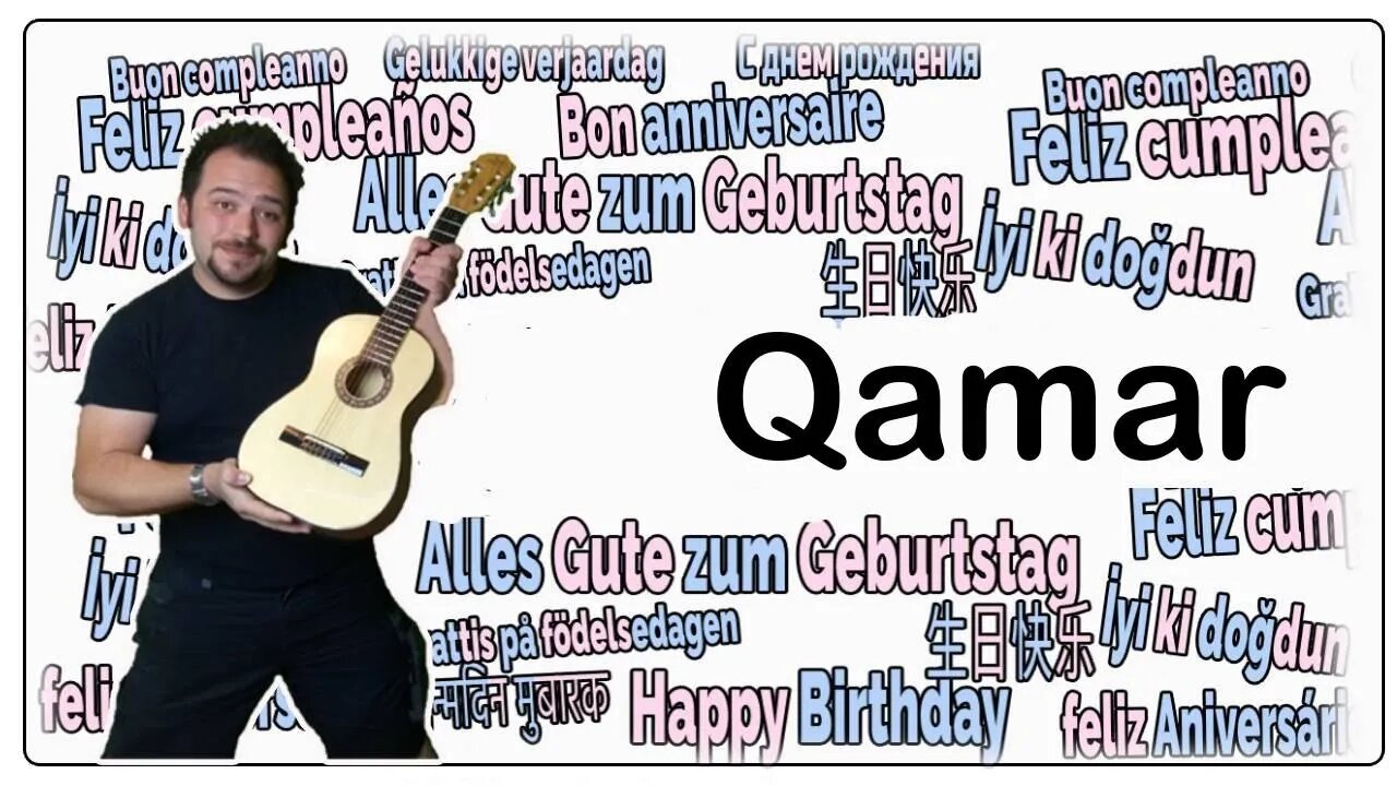 Happy Birthday Qamar - Happy Birthday to You Qamar #shorts