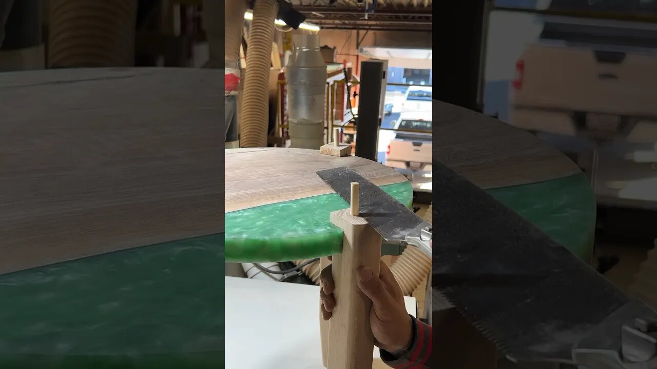 Table top finish #shorts #handmade #diy #woodworking #craft #woodturning #shortvideo #trending