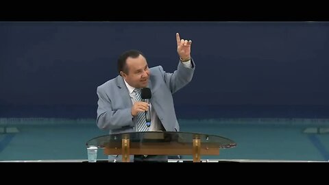 PASTOR ELI MARTINS DA AD SÃO CARLOS PREGANDO NA ASSEMBLEIA DE DEUS, MINISTÉRIO DO BELÉM, SP