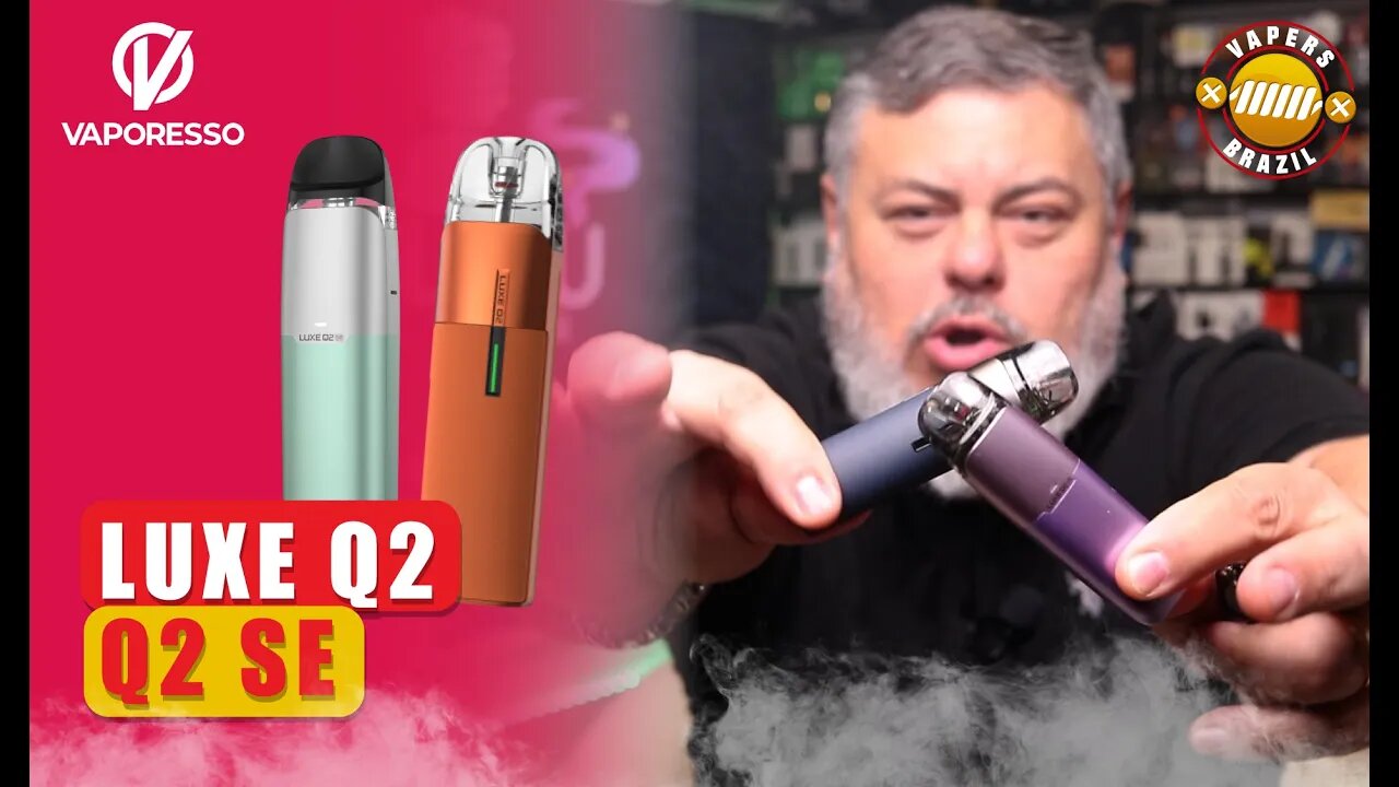 Vaporesso Luxe Q2 e Q2 SE - Lançamento - Os novos Pod Luxe Q