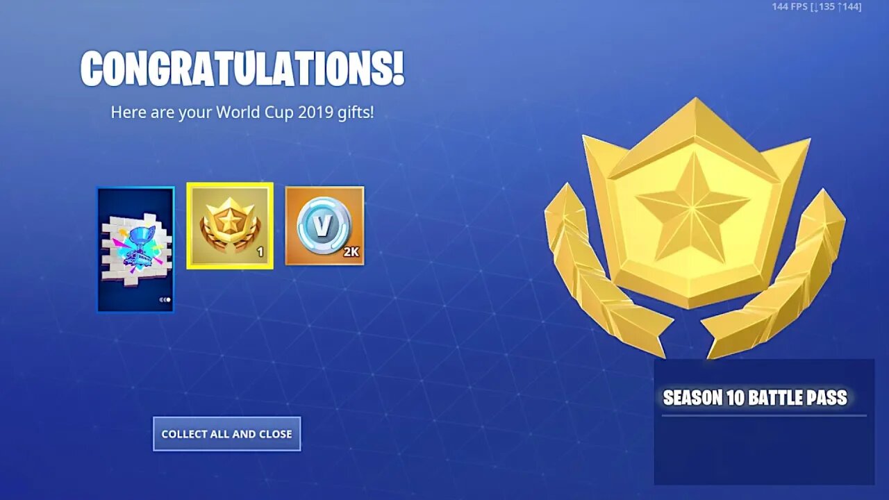 How to Redeem FREE SEASON 10 BATTLE PASS in Fortnite! (3 Free World Cup items)