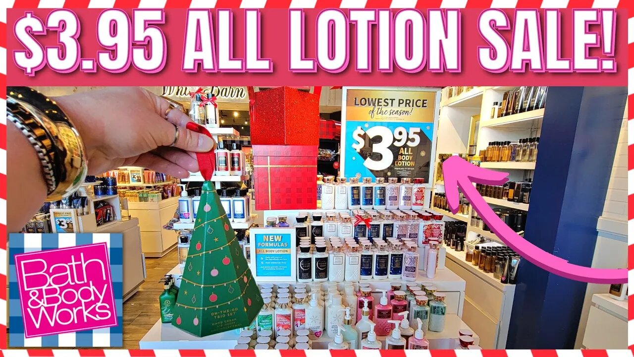 Bath & Bodyworks | LOWEST PRICE OF THE SEASON | $3.95 ALL LOTION SALE | STORE WALK THRU