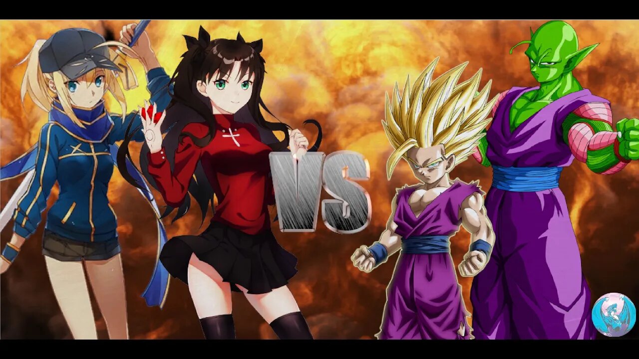 MUGEN - Request - MS-Heroine + Rin Tohsaka VS Piccolo + Gohan - See Description