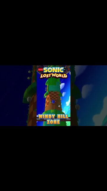 SONIC LOST WORLD: WINDY HILL ZONE #shorts