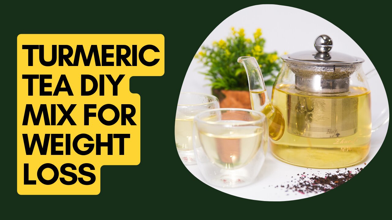 Turmeric Tea DIY Mix For Weight Loss-Get Flat Belly In 5 Days