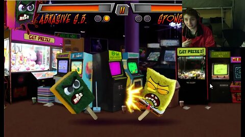 SpongeBob SquarePants VS Abrasive SpongeBob In A Nickelodeon Super Brawl 3 Just Got Real Battle