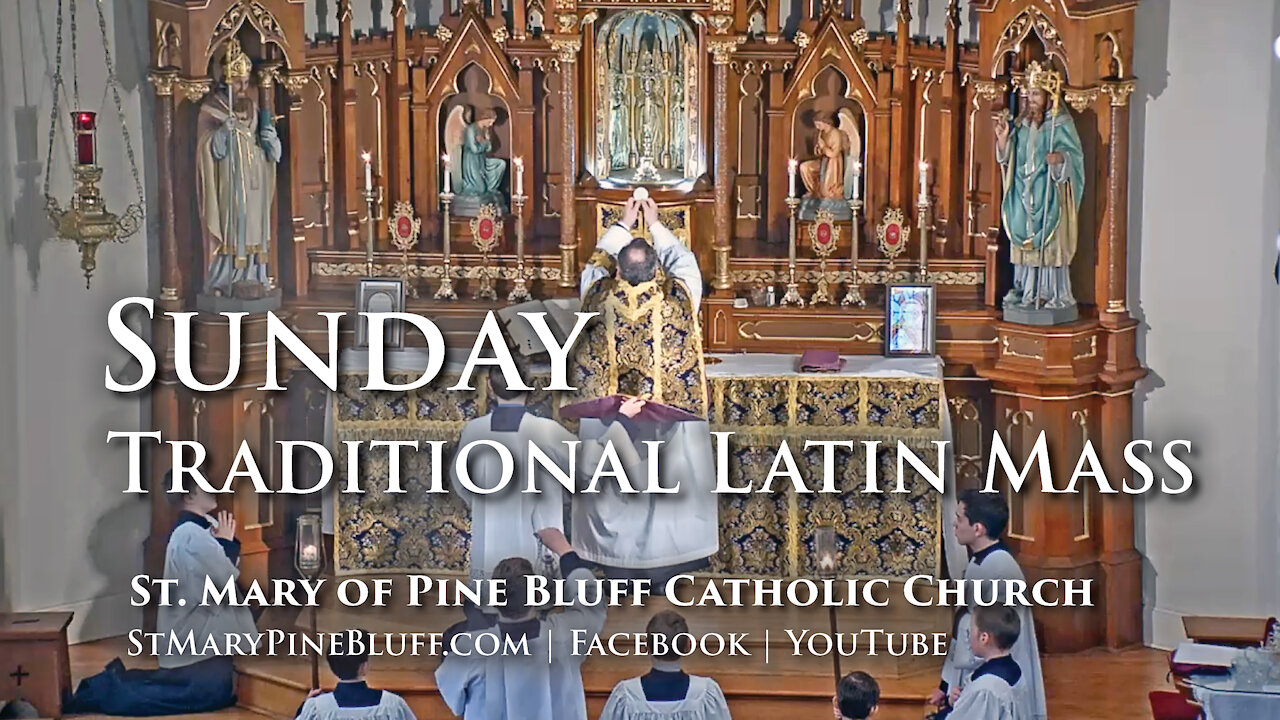 Holy Mass for Septuagesima Sunday, Jan. 31, 2021 (TLM)