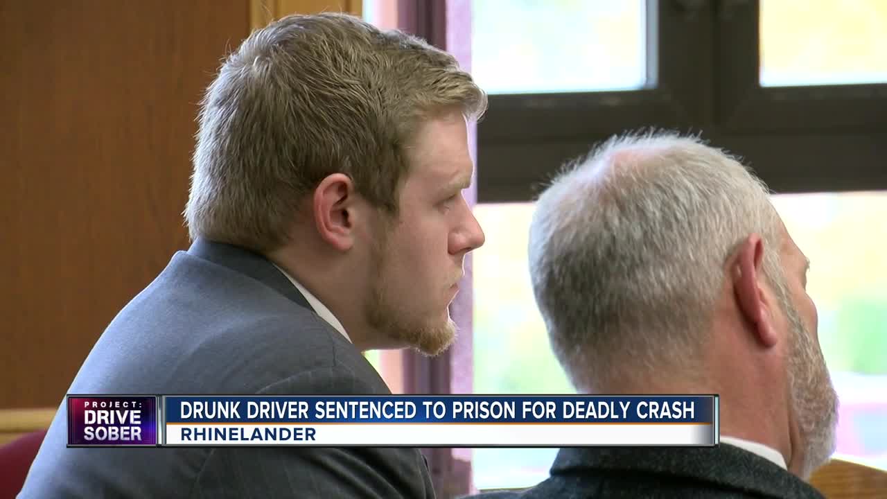 Drunk driver sentenced to prison for deadly crash