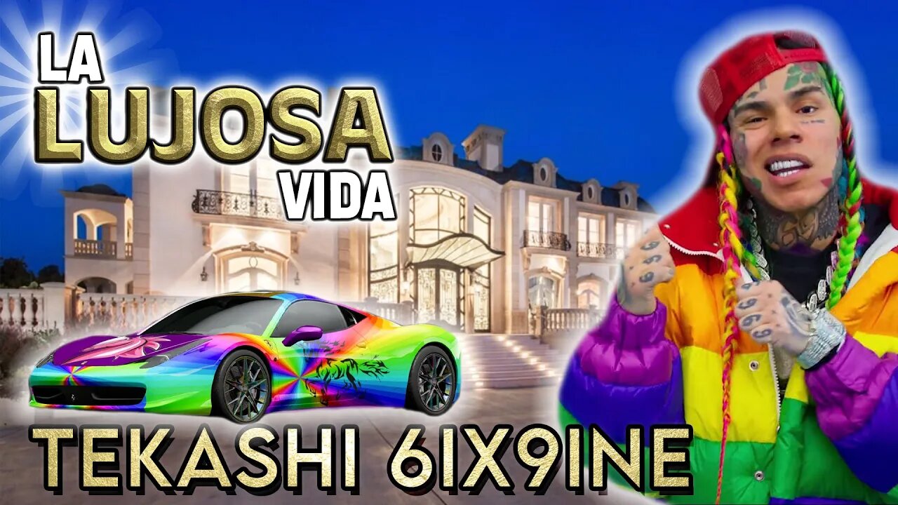 Tekashi 6ix9ine | La Lujosa Vida | Mansión De 5 Millones De Dólares, Joyas, Autos Y Más
