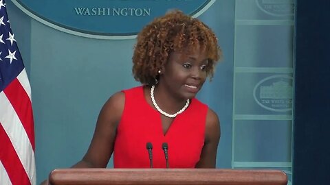 Karine Jean-Pierre Has No Comment On Highest Interest Rates In 22 Years