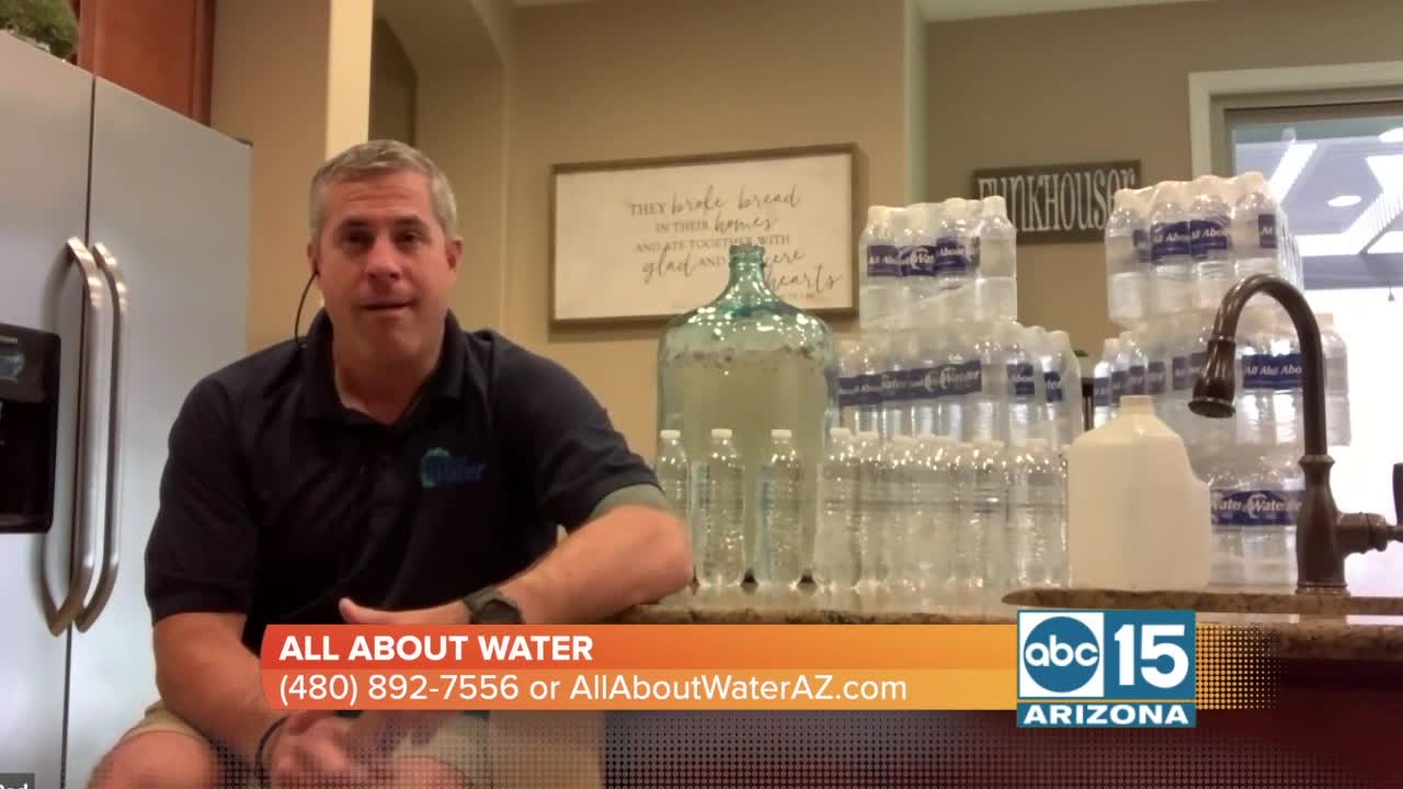 All About Water shows us how to get great tasting water from our tap