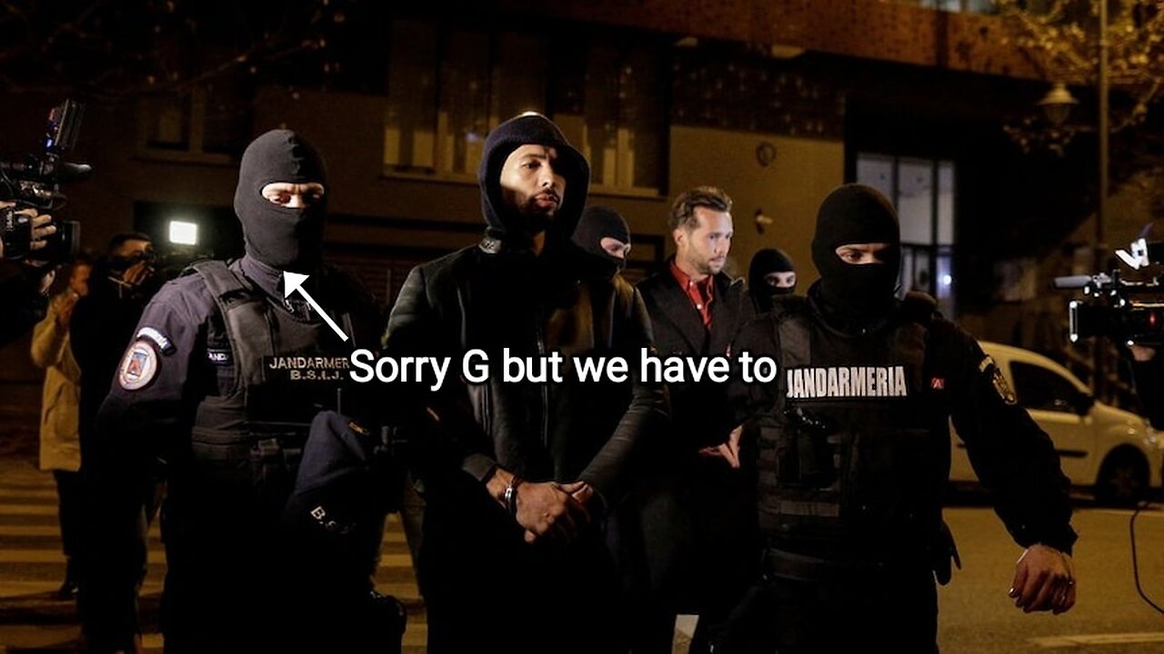 The Police apologize To Andrew tate.