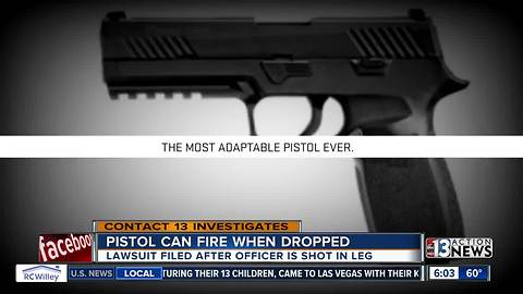 Pistol can fired when dropped