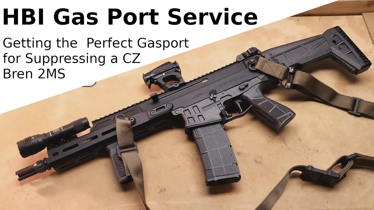 CZ Bren 2MS HBI Suppressor Port Service: Absolutely Worth It.