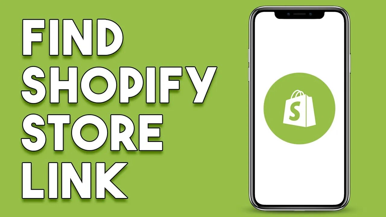 How To Find Shopify Store Link