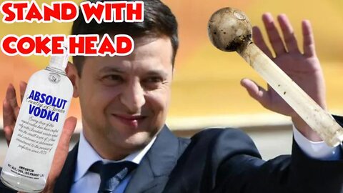 ZELENSKY DOES BIZARRE ADDRESS DRUNK OR HIGH ON COCAINE - The Salty Cracker 4/18/22