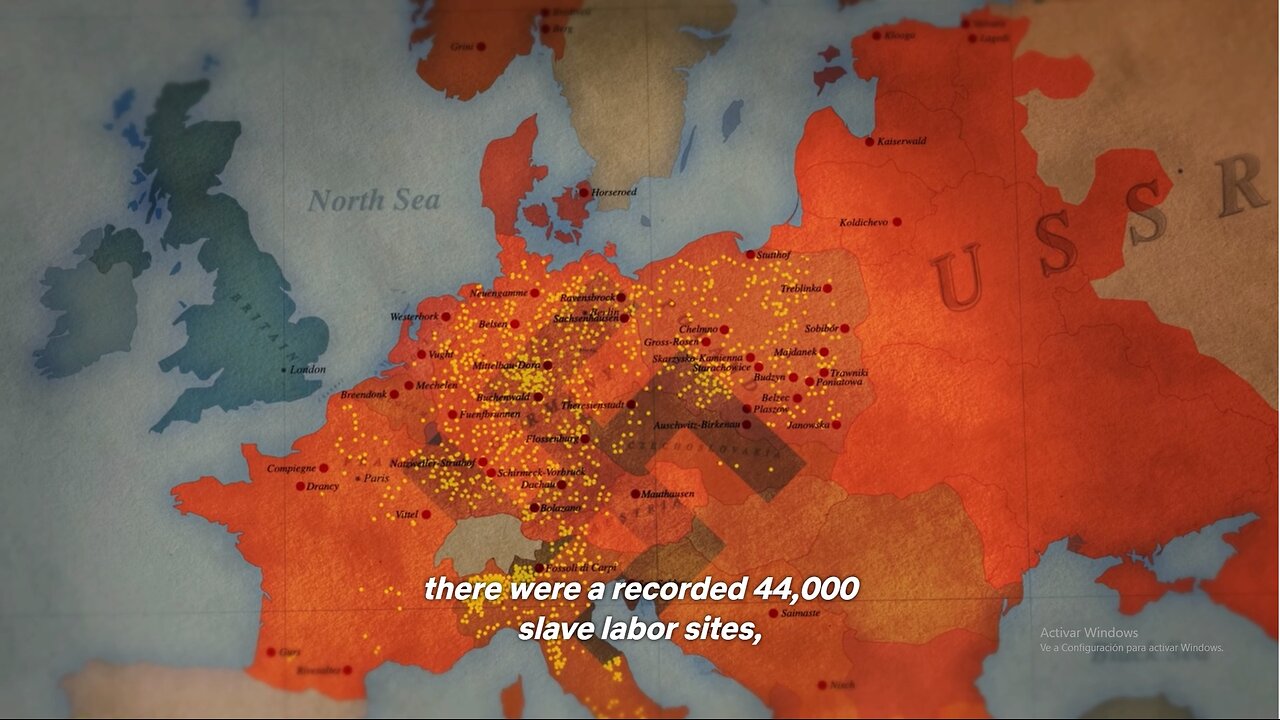 Eventos de la Segunda Guerra Mundial a todo color El descubrimiento de los campos de la muerte