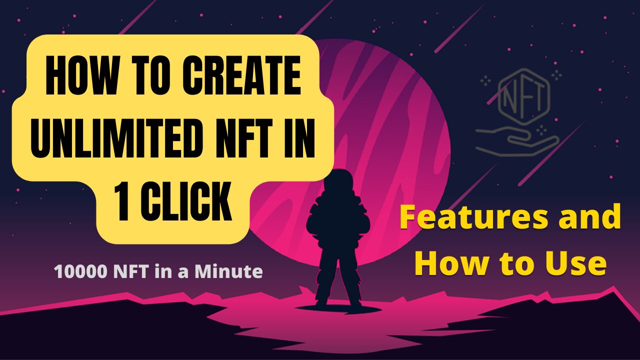 NFT Generator | Create Unlimited NFTs in 1 Click | How its work?