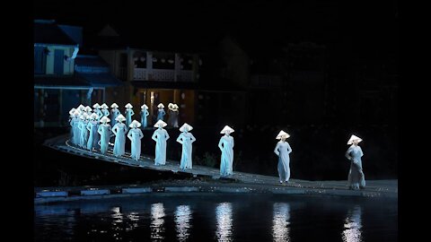 The World's Most Beautiful Cultural Show😍💃 At 'Impression' Theme Park - Hoi An (Vietnam)