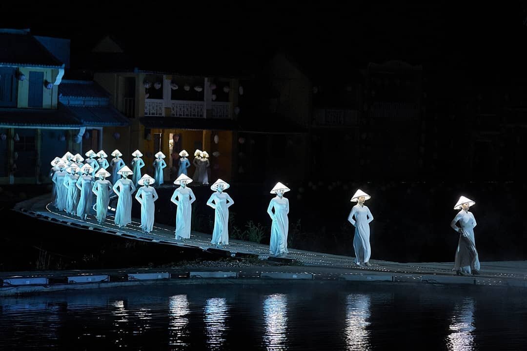 The World's Most Beautiful Cultural Show😍💃 At 'Impression' Theme Park - Hoi An (Vietnam)