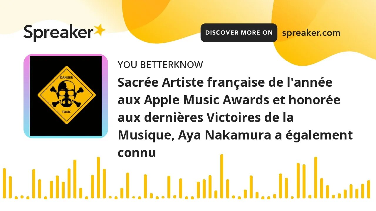 Sacrée Artiste française de l'année aux Apple Music Awards et honorée aux dernières Victoires de la