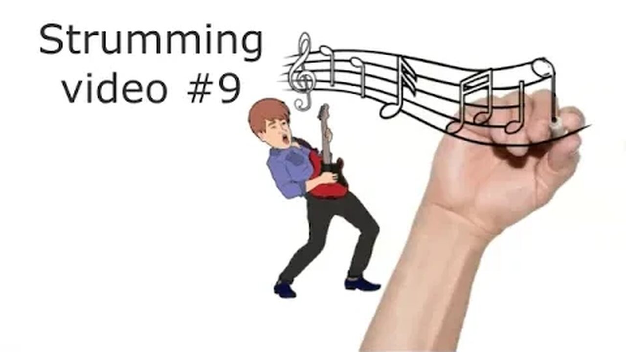 A Very Basic Introduction To Playing Guitar "Strumming" Video #9