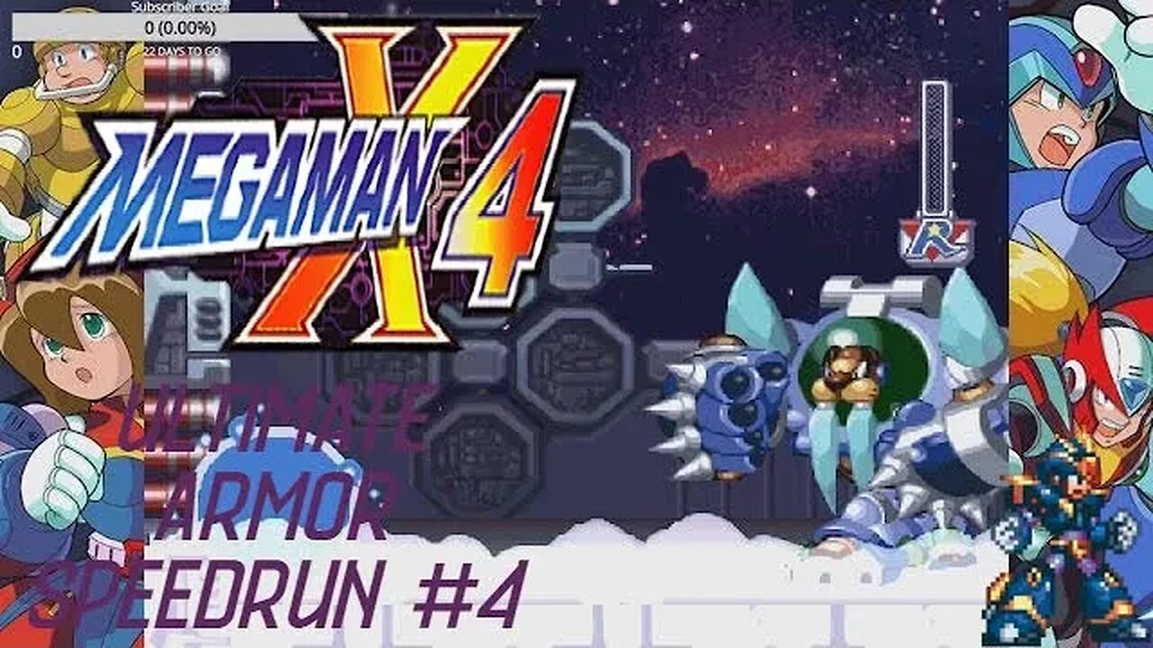 MMX4 UA Speedrun But I Can't Curse: Mega Man X4 UA Speedrun #4