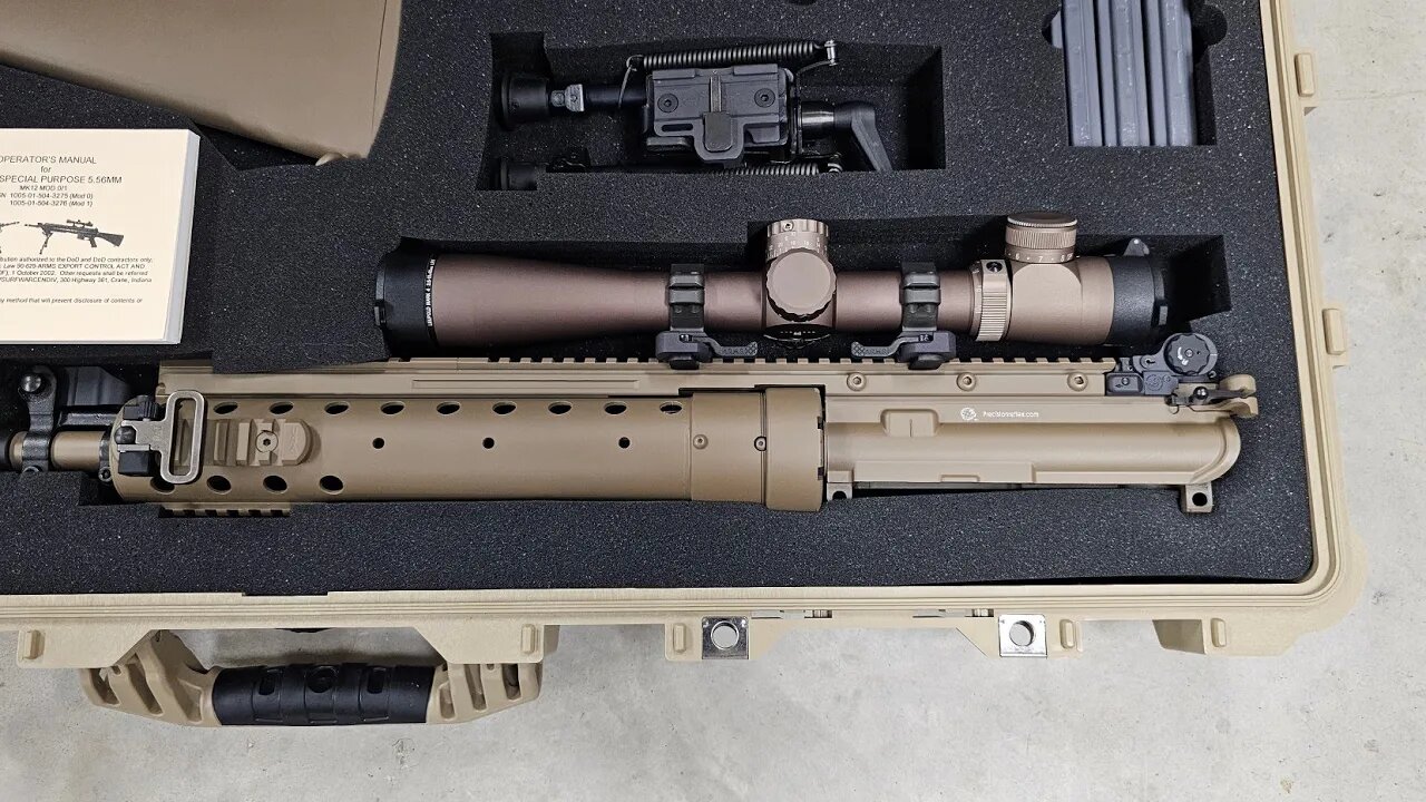 TGV²: Another clone correct scope for my Mk12 builds - Leupold Mk4 LR/T 3.5-10x40mm TMR reticle