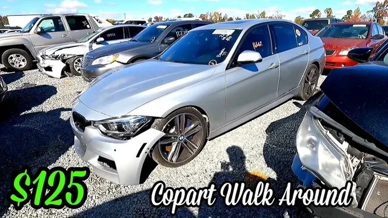 $125 BMW, Police Charger, ZL1 Camaro Copart Walk Around