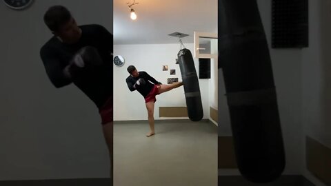 Sober October Heavy bag workout