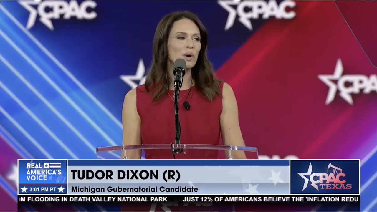 Tudor Dixon Says It's Time for Gretchen Whitmer to Go