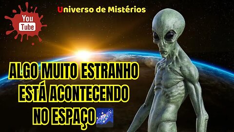 👽 O que está acontecendo? Algo muito estranho está acontecendo no espaço, o que será? Confira 👽