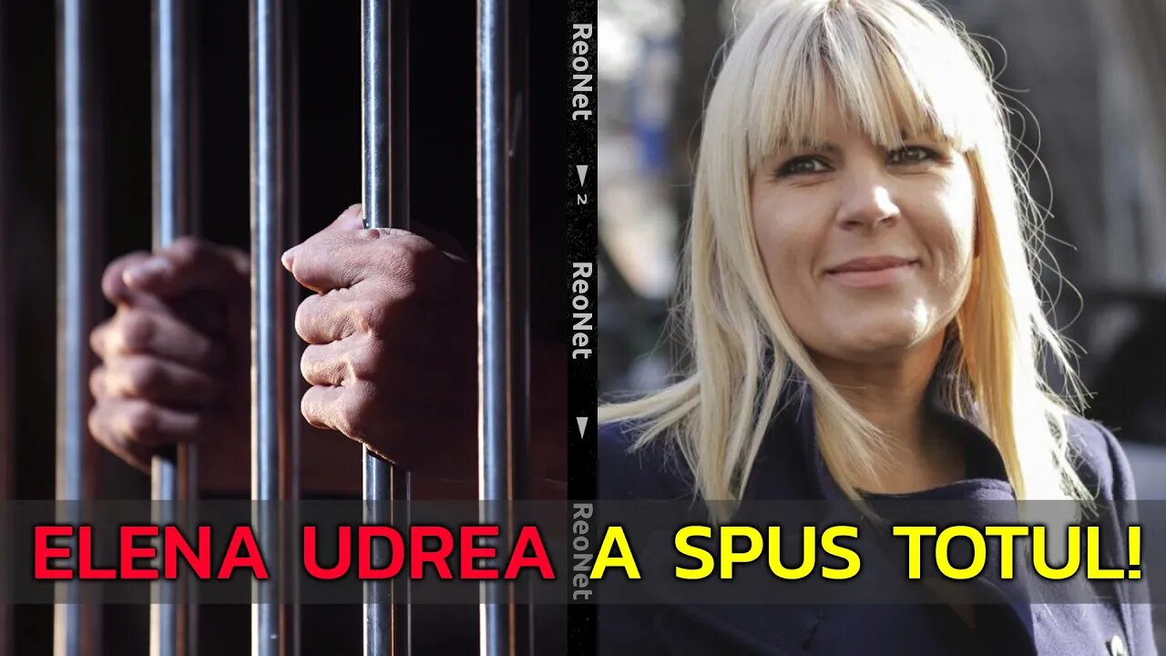 RĂSTURNARE DE SITUAȚIE! ELENA UDREA A SPUS TOTUL