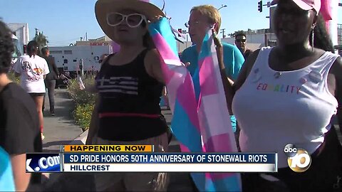 SD Pride honors 50th anniversary of Stonewall Riots