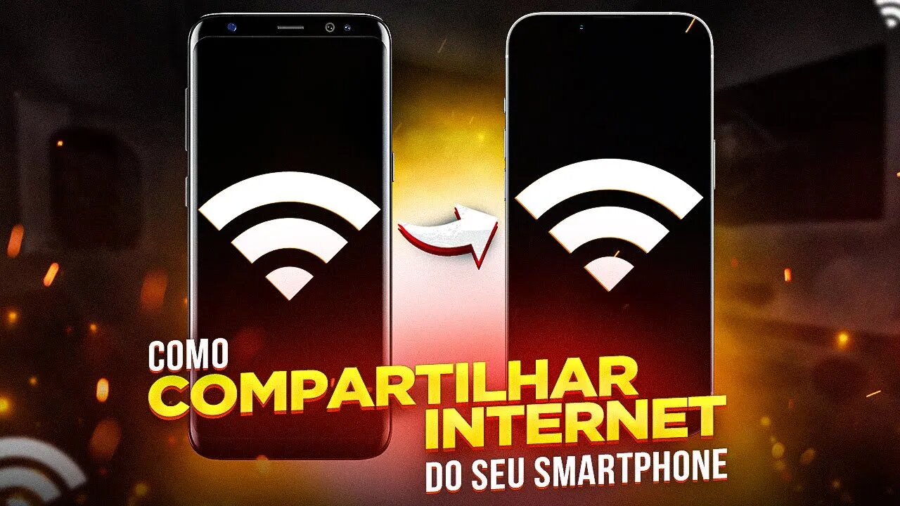 Como COMPARTILHAR INTERNET do seu SMARTPHONE com outro CELULAR