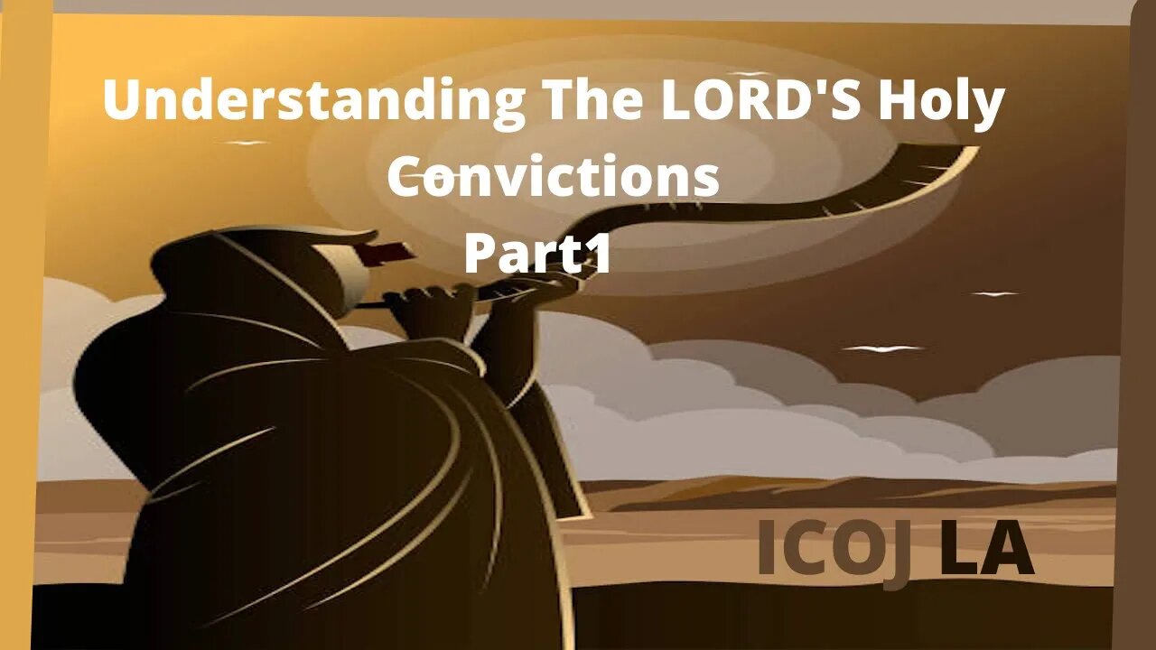 Understanding The LORD'S Holy Convocations/Feasts. Part1