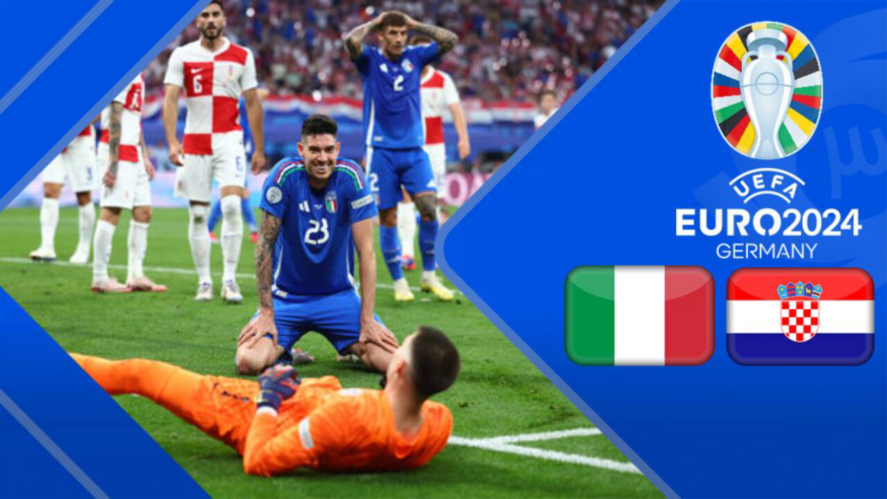 Euro 2024 Match Highlights | Italy vs Crotia