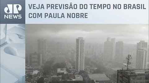 Mais um dia de chuva intensa no Rio Grande do Norte