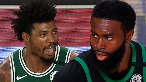 Marcus Smart Screaming In Locker Room, Objects Thrown At Jaylen Brown After Game 2 Loss v. Heat