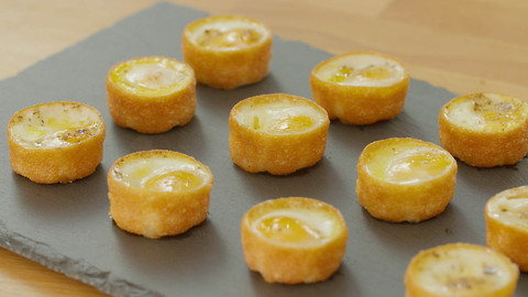 Xanthe Clay’s baked quail’s egg canapés