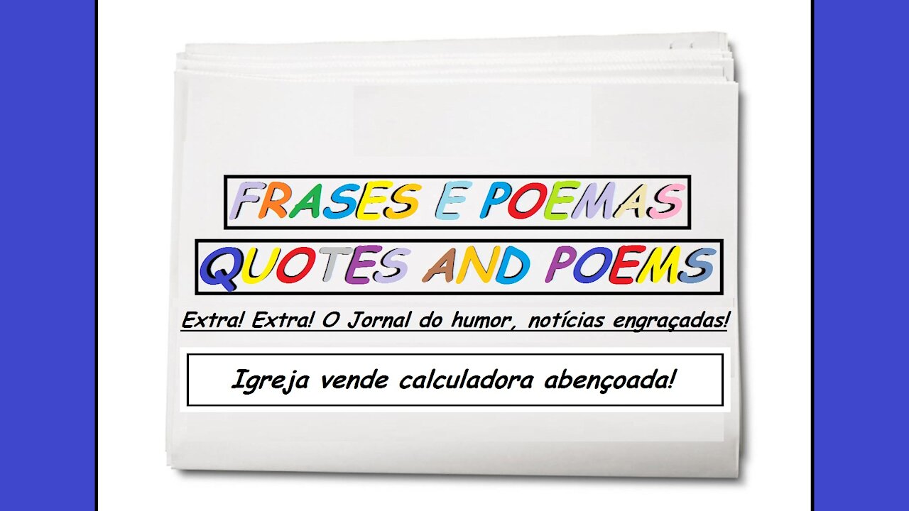 Notícias engraçadas: Igreja vende calculadora abençoada! [Frases e Poemas]