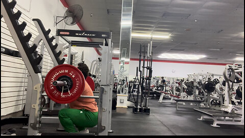 FRONT SQUAT 125KG/275LBs
