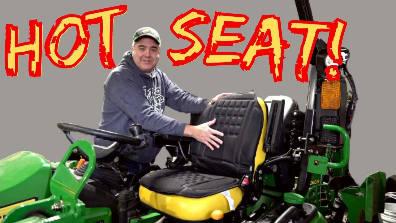 SCAMMED! Heated Seat Cover Review. Worth it for Compact Tractor Snow Plowing??