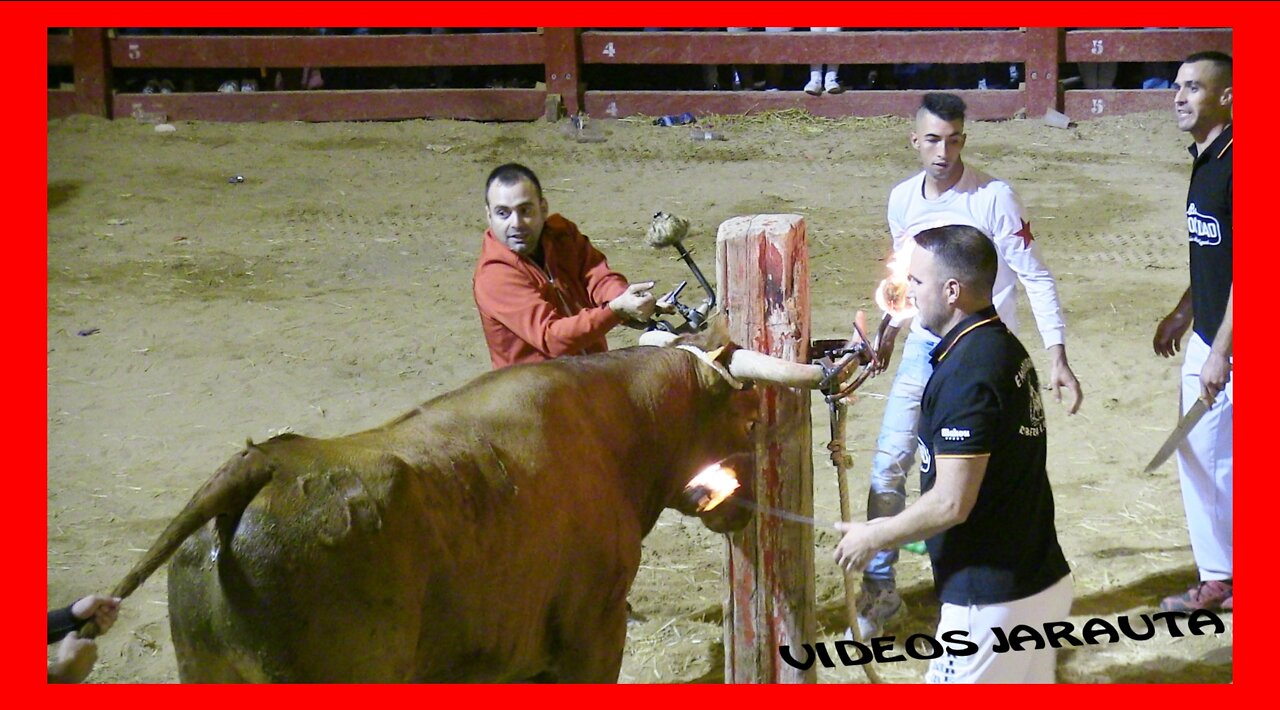 NOVALLAS ( ZARAGOZA ) NOCHE EMBOLADO ( SABADO 17 SEPTIEMBRE 2022 ) ARRIAZU