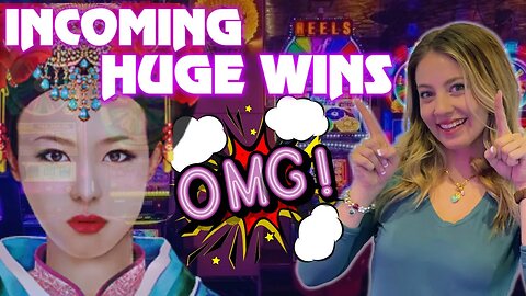 LETS GAMBLE! 💣WINNING on DRAGON LINK AUTUMN MOON Slot Machine